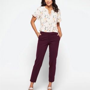 LIVERPOOL
Kelsey Crop Knit Trouser